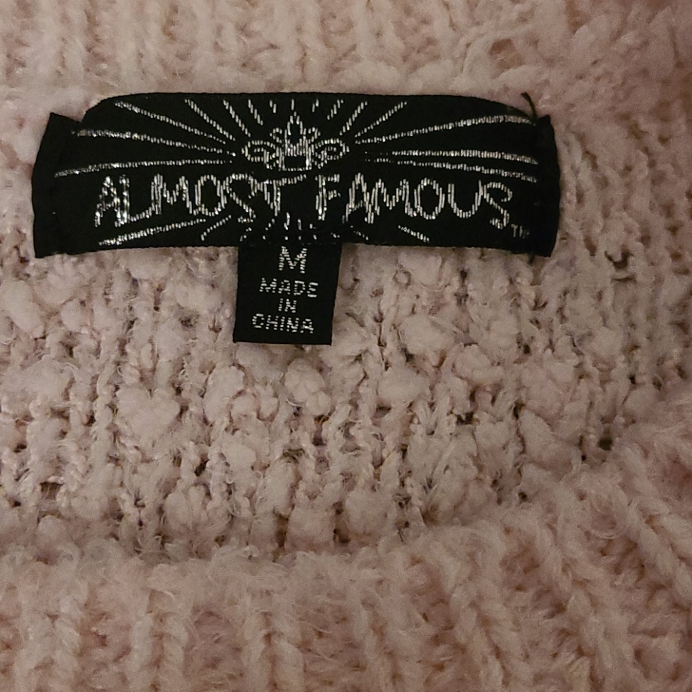 Almost Famous Pretty In Pink Sweater ๐ - Picture 5 of 6